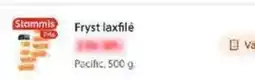 ICA Maxi Fryst laxfilé erbjuda