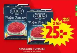 ICA Maxi Krossade tomater erbjuda