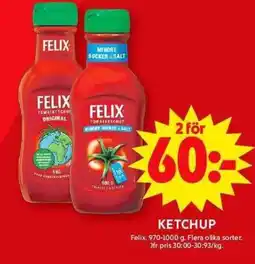 ICA Maxi Ketchup erbjuda