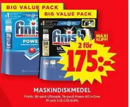 ICA Maxi Maskindiskmedel erbjuda