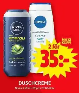 ICA Maxi Duschcreme erbjuda