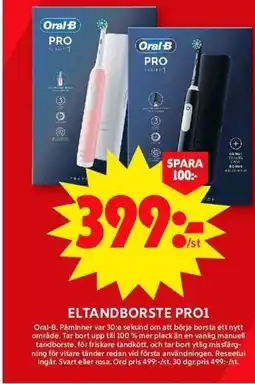 ICA Maxi Eltandborste pro1 erbjuda
