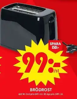 ICA Maxi Brödrost erbjuda