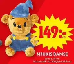 ICA Maxi Mjukis bamse erbjuda