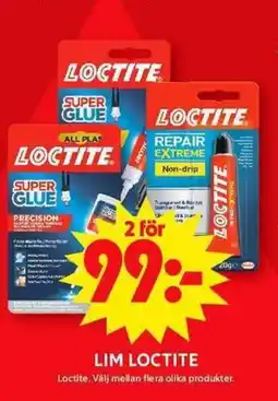 ICA Maxi Lim loctite erbjuda