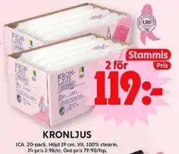 ICA Maxi Kronljus ica erbjuda