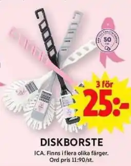 ICA Maxi Diskborste erbjuda