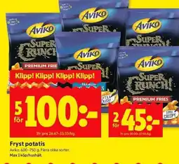 ICA Kvantum Fryst potatis erbjuda