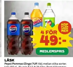 Coop Läsk erbjuda