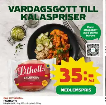 Coop Falukorv erbjuda