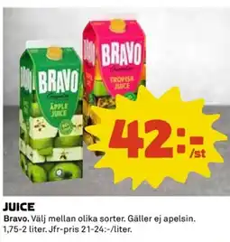 Coop Juice erbjuda