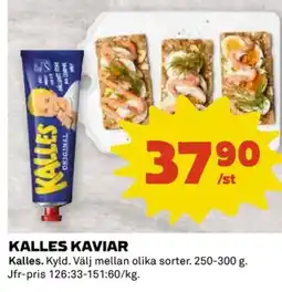Coop KALLES KAVIAR erbjuda