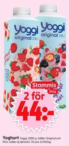 ICA Supermarket Yoghurt erbjuda