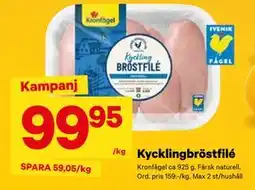 City Gross Kycklingbröstfilé, SEK 99.95 erbjuda