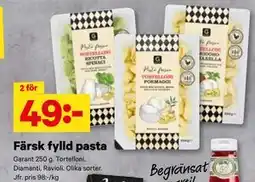 City Gross Färsk fylld pasta, SEK 49 erbjuda