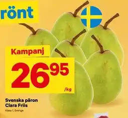 City Gross Svenska päron Clara Friis, SEK 26.95 erbjuda