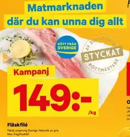City Gross Fläskfilé, SEK 149 erbjuda