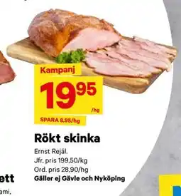 City Gross Rökt skinka, SEK 19.95 erbjuda