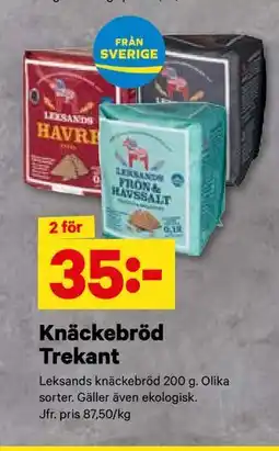 City Gross Knäckebröd, SEK 35 erbjuda