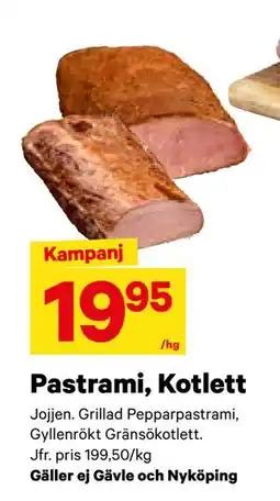 City Gross Pastrami, Kotlett, SEK 19.95 erbjuda