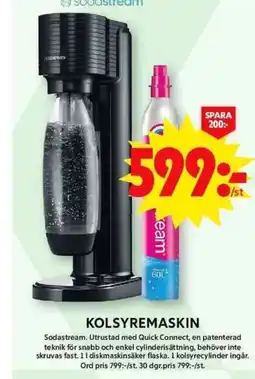ICA Maxi Kolsyremaskin erbjuda