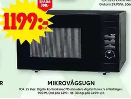 ICA Maxi Mikrovågsugn erbjuda