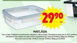 ICA Maxi Matlåda erbjuda