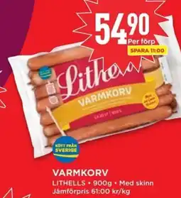 Willys Varmkorv erbjuda