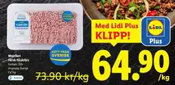 Lidl Matriket Färsk Fläskfärs erbjuda