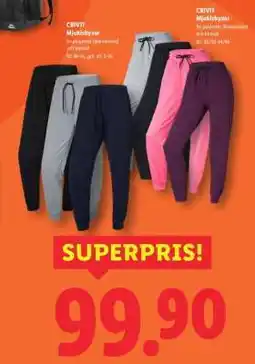 Lidl CRIVIT Mjukisbyxor erbjuda