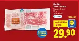 Lidl MATRIKET Skivat stekfläsk erbjuda