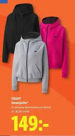 Lidl CRIVIT Sweatjacka erbjuda