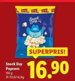 Lidl Snack Day Popcorn erbjuda
