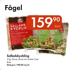Snabbgross Rose Salladskyckling erbjuda