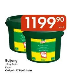 Snabbgross Knorr Buljong erbjuda