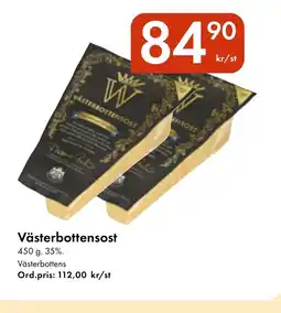 Snabbgross Västerbottensost erbjuda