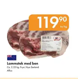 Snabbgross Lammstek med ben erbjuda
