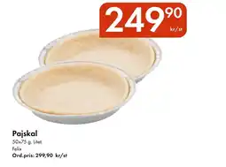 Snabbgross Pajskal erbjuda