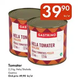 Snabbgross GASTRINO Tomater erbjuda