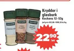 Nära dej Kryddor i glasburk, SEK 22.9 erbjuda
