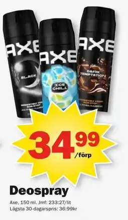 Pekås Deospray, SEK 34.99 erbjuda