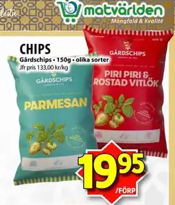Matvärlden Tensta CHIPS, SEK 19.95 erbjuda