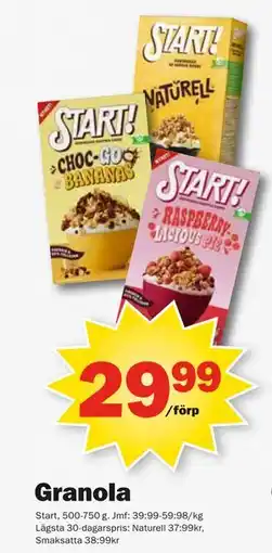 Pekås Granola, SEK 29.99 erbjuda