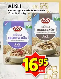 Matvärlden Tensta MÜSLI, SEK 16.95 erbjuda