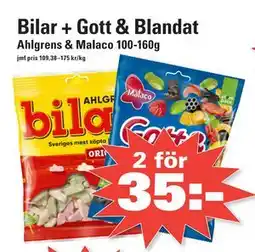 Nära dej Bilar + Gott & Blandat, SEK 35 erbjuda