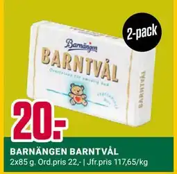 ÖoB BARNÄNGEN BARNTVÅL, SEK 20 erbjuda