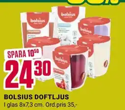 ÖoB BOLSIUS DOFTLJUS, SEK 24.3 erbjuda