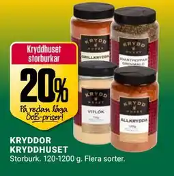 ÖoB KRYDDOR KRYDDHUSET erbjuda