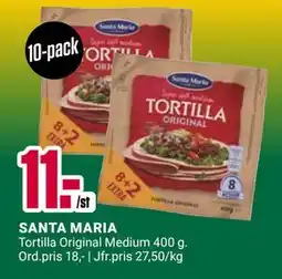 ÖoB SANTA MARIA, SEK 11 erbjuda