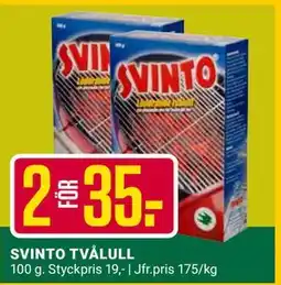 ÖoB SVINTO TVÅLULL, SEK 35 erbjuda